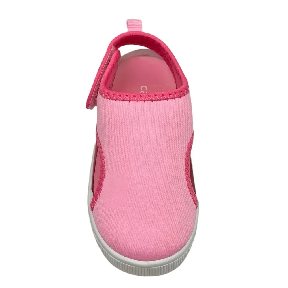 Carters Toddler Girls Salinas Closed Toe Slip-on Sandal Size 8 Pink Lightweight